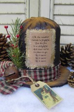 575 - Vintage Snowman Hat E-Pattern